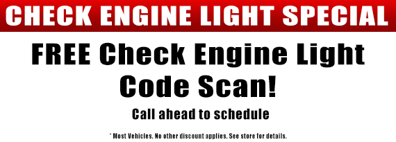 Check Engine Light Special 